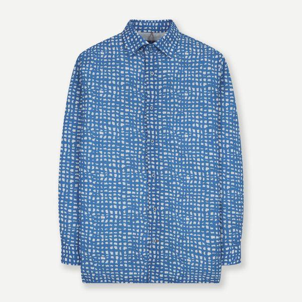 AK Bundang店 シャツ メンズ 長袖 スリムフィット サッカーシャツ