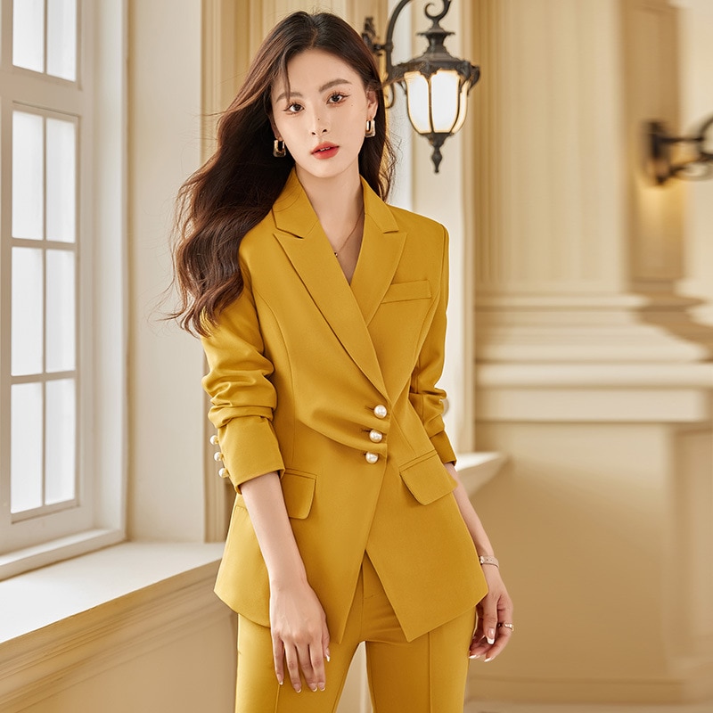 apricot様おまとめ専用　　サキソニー　パンツ　スーツ　セットアップ WEB限定 WARDROBE SMART】DELEGANT サキソニー セットアップ