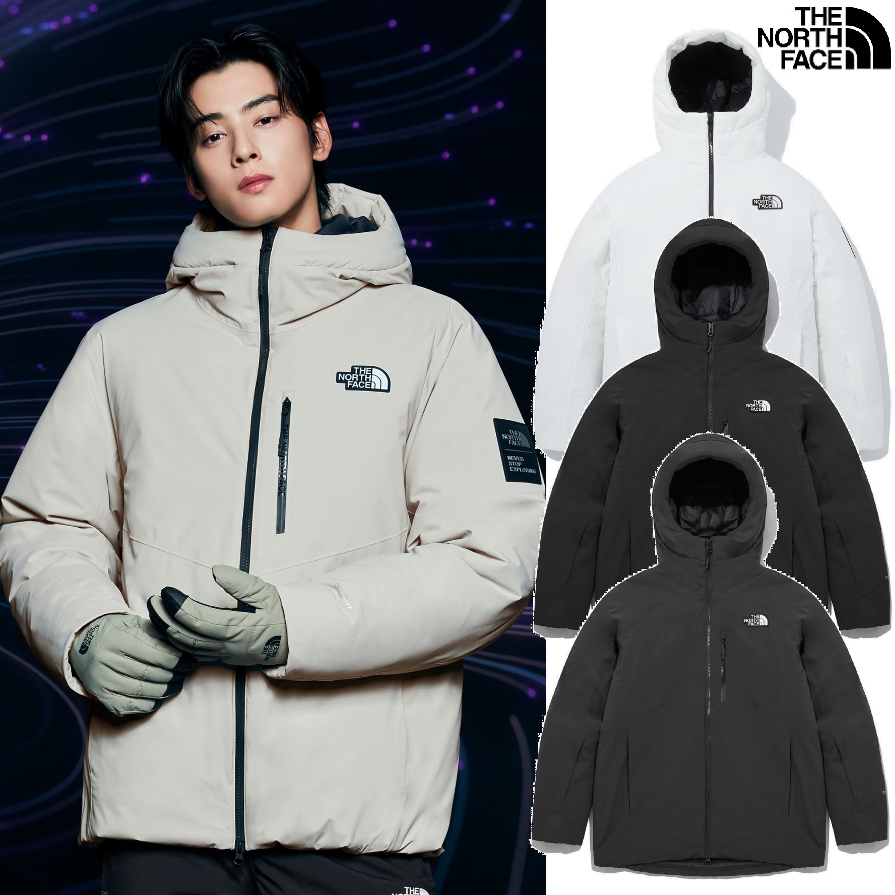 ASPEN TECH HEAT JACKET 4色 冬のファッション 防寒用品 新商品 韓国人気 男女共用 肝節期 カップルアイテム 韓国ファッション