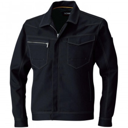 桑和 9663 長袖ブルゾン LLサイズ ブラック(4) SOWA 4,550円