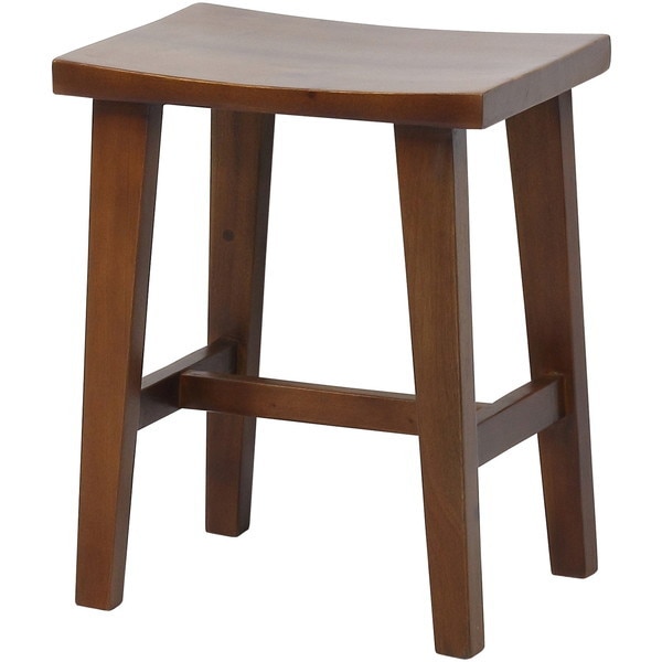 61922 ブラウン ウッドスツール メーカー直送