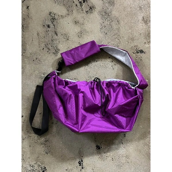 PUFF PET REVERSIBLE SLING P25002-83 パープル ペットキャリー