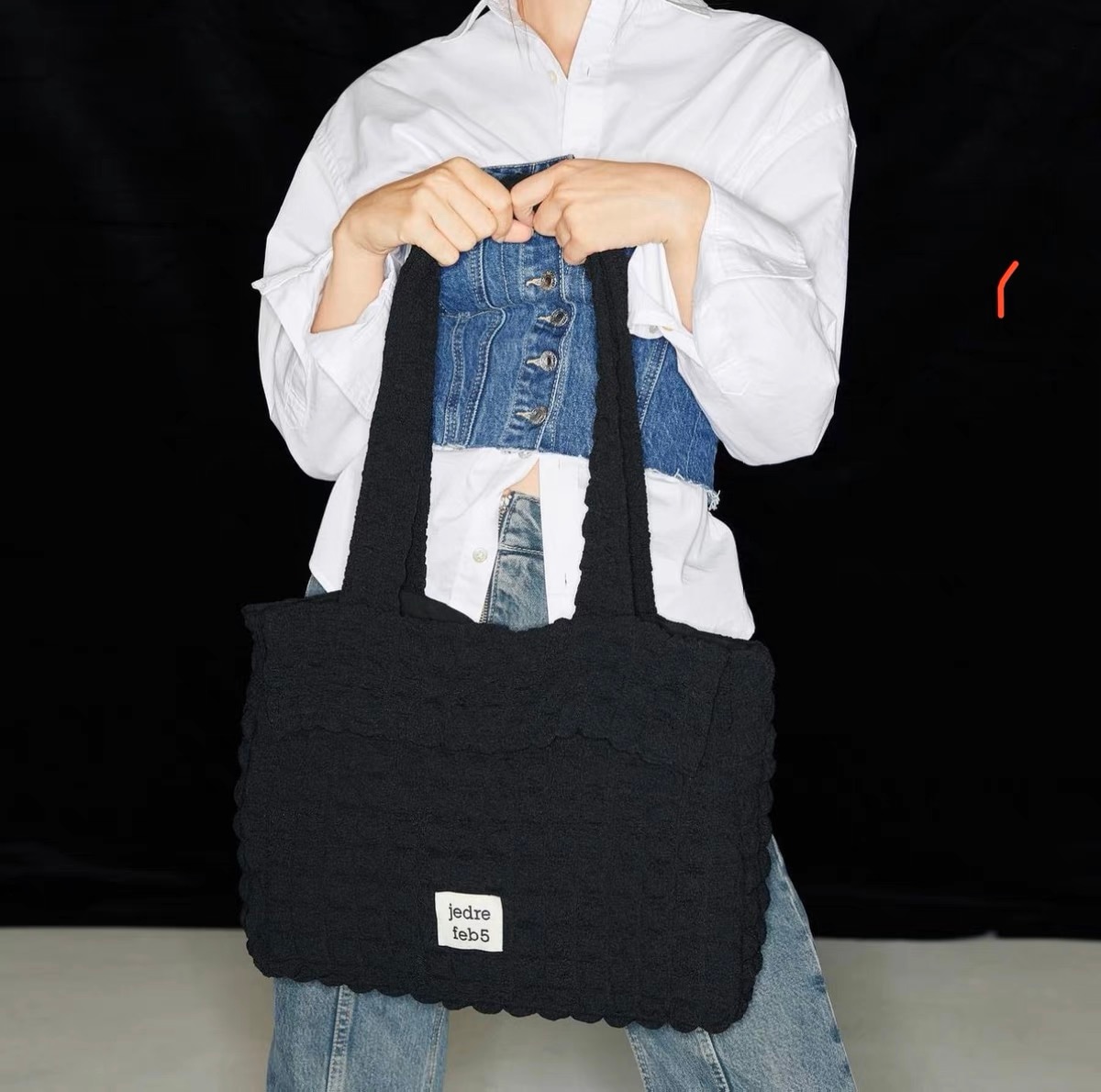 Croiffle shoulder bag　ジェドレペブ　韓国人気商品　トートバッグ　ショルダーバッグ　韓国ブランド　韓国アイドル　旅行
