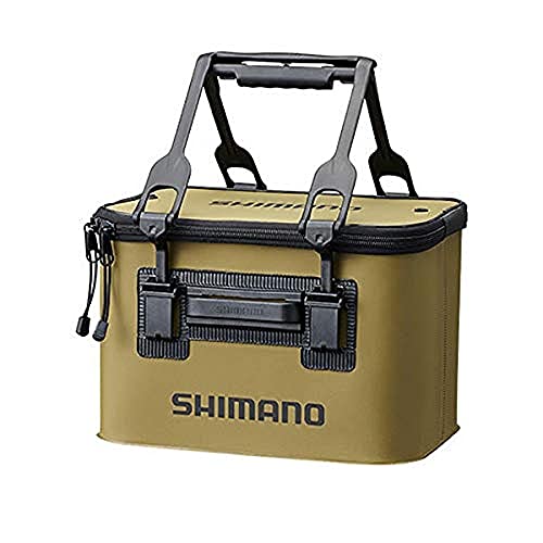 色：カーキ シマノ(SHIMANO) 釣り用バケツ・バッカン バッカンEV BK-016Q 33cm