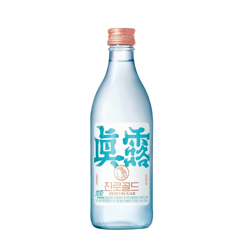 眞露ゴールド 360ml×1本 韓国焼酎 JINRO GOLD ジンロ ゼロシュガー スッキリ上品な味わい