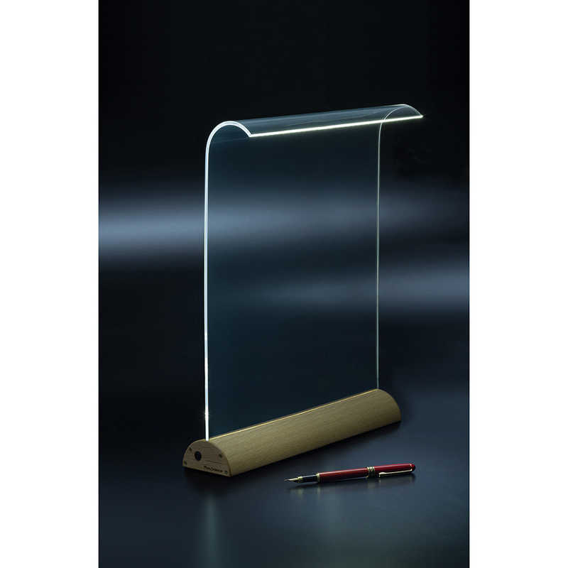 PLUMSCIENCE　Glowide Wood Pro デスクライト ホワイトオーク　GW2000NO