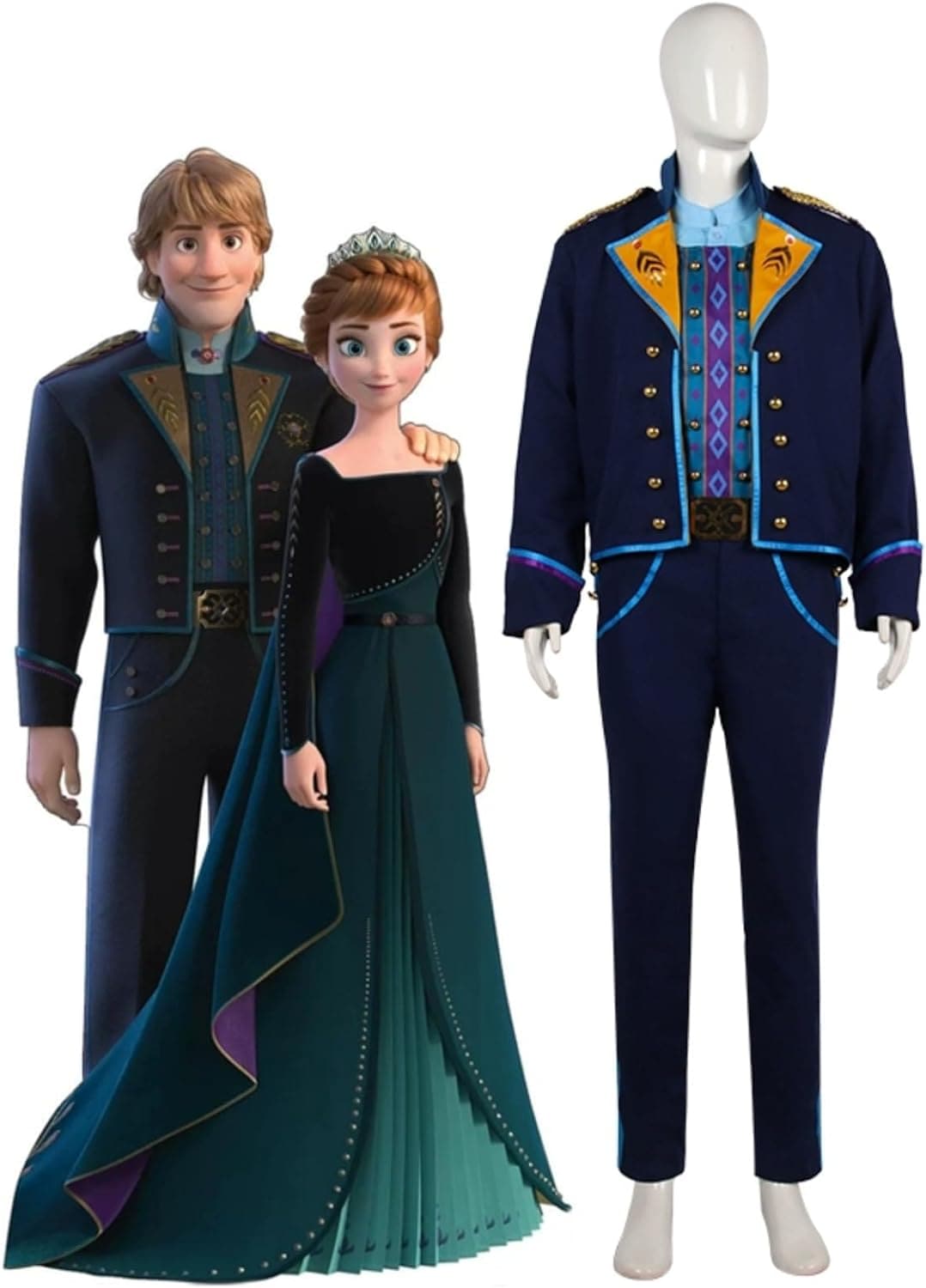 アナと雪の女王 クリストフ ビョルグマン 衣装 大人 クリストフ アナ雪 コスプレ 衣装 撮影 コスチューム 仮装 クリスマス ハロウィン ステージ服 舞台服 イベント コスプレ衣装