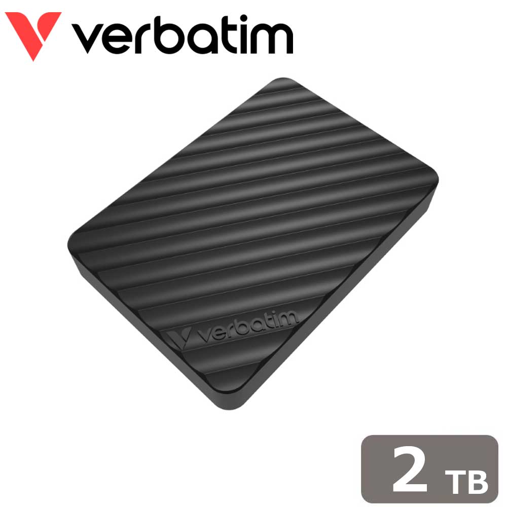 Verbatimバーベイタム 【国内正規品】Verbatim 小型ポータブルSSD Metal Mini Stripe (2TB) 32036J