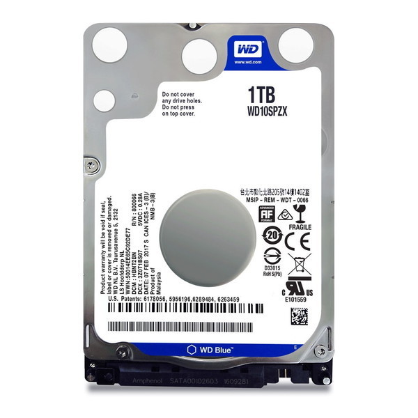 WD10SPZX WD Blue [2.5インチ 内蔵 HDD (1TB 5400rpm)]