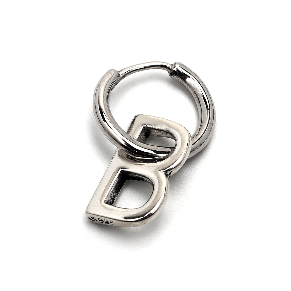 BFF S925 「B」ピアス [bffes005]
