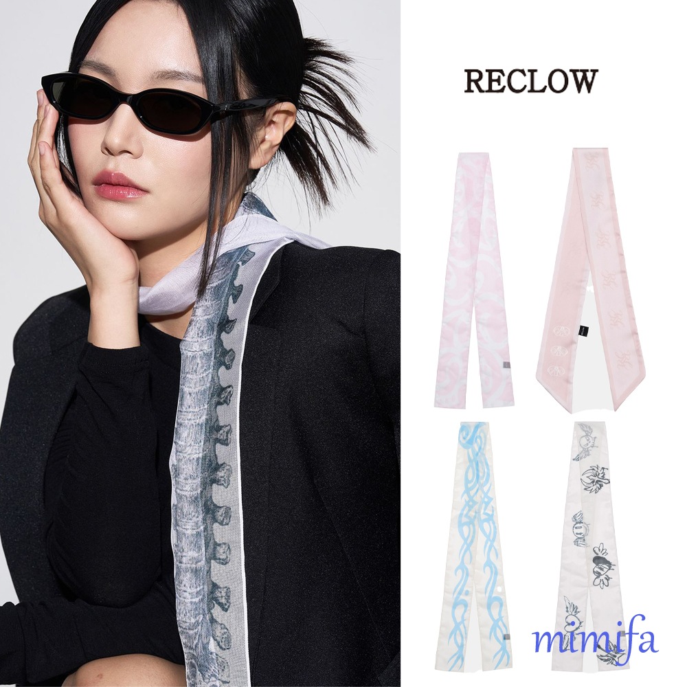 RC HAI ロングスカーフ スカーフ 薄手 軽やか 韓国ブランド 春夏コーデ