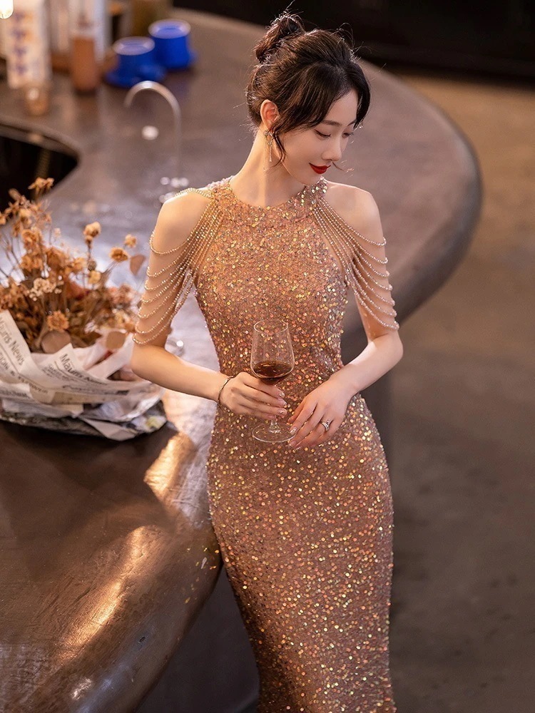 パーティードレス 秋冬 ロングワンピース パーティードレ ドレス フォーマルドレス 結婚式 ロング丈 スーツロングドレス レース ワンピースワンピース ワンピース ニットワンピ 上 ドレス ワンピース