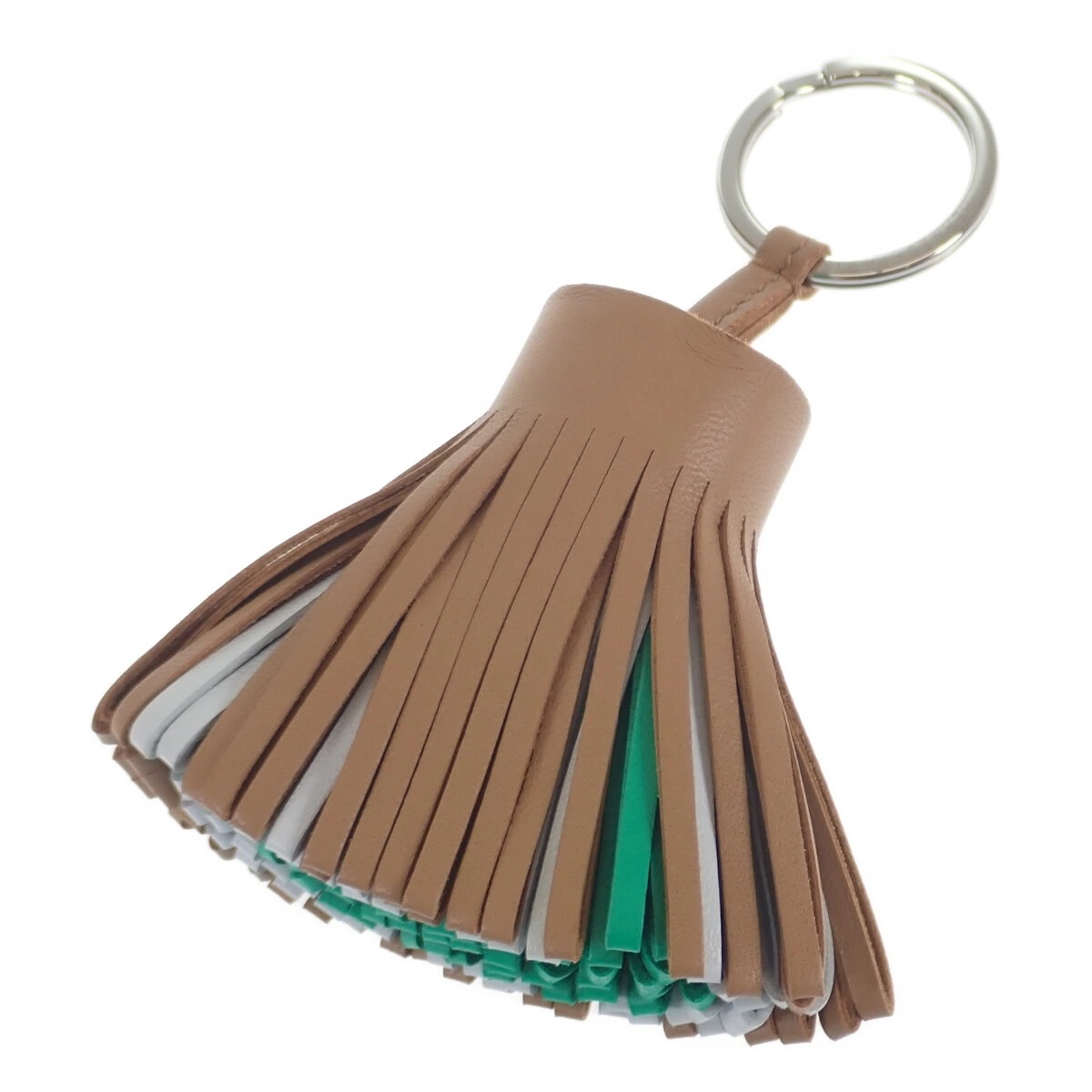 【Sランク】 カルメントリコロール チャーム ラムスキン H079018CJ アニョーミロ グリーン ペールブルー キーホルダー