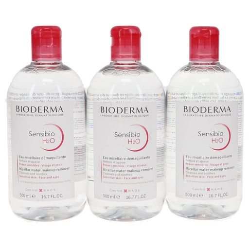 ビオデルマ BIODERMA サンシビオ H2O (エイチ ツーオー) D 500ML 【3本セット】 [並行輸入品]