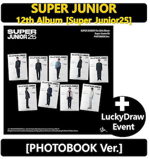 Super Junior CD セット 27点 韓国盤】The 12th Album'Super Junior25'(PHOTOBOOK Ver./9種