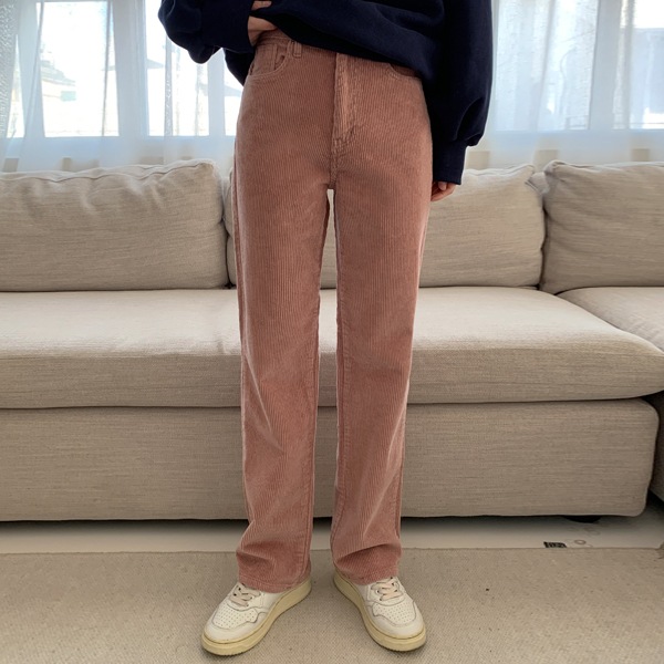 セミワイドコーデュロイパンツ ps4375