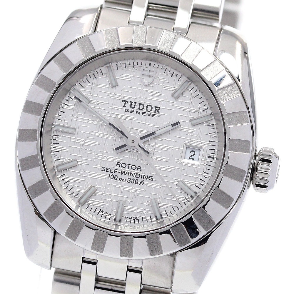 チュードル TUDOR 22010 クラシックデイト Cal.2671 自動巻き レディース 良品 _845947【中古】