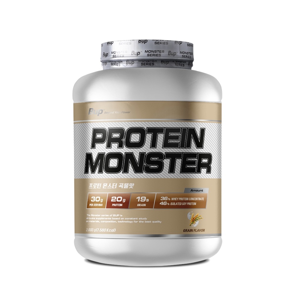 BiYP プロテインモンスターグレインフレーバー 2kg 動物野菜コンプレックスプロテインサプリメント