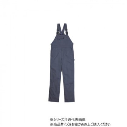 クレヒフク BLUECATサロペット チャコールグレー 4L 607