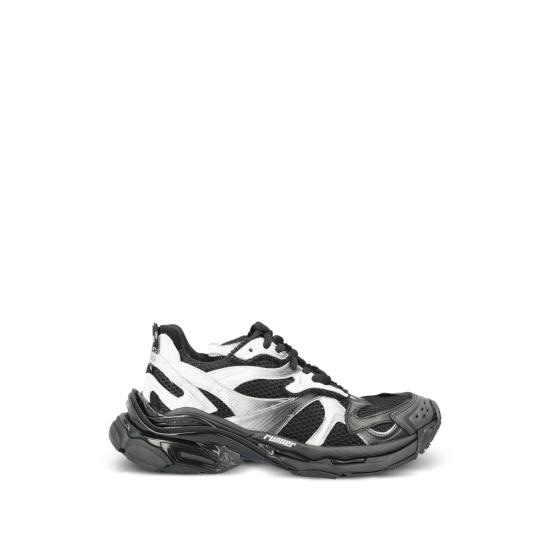 BALENCIAGA Men Sneakers 779066 WRN2G 1090 BLACK WHITE