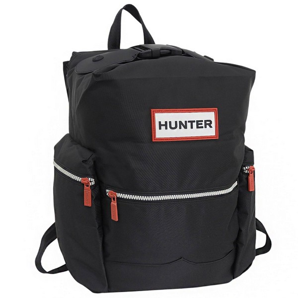 ハンター バッグ メンズ レディース リュックサック ナイロン ブラック ORIGINALS NYLON LARGE TOPCLIP BACKPACK UBB6017ACDBLACK HUNTER A