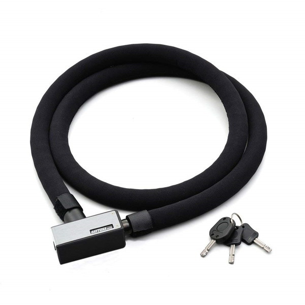 97662 シルバー [ストロンガースチールリンクロック キーロックタイプ 1800mm]