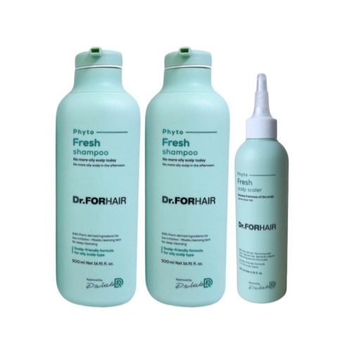 ファイトフレッシュシャンプー 500mLx2EA +スカルプスケーラー 200mL