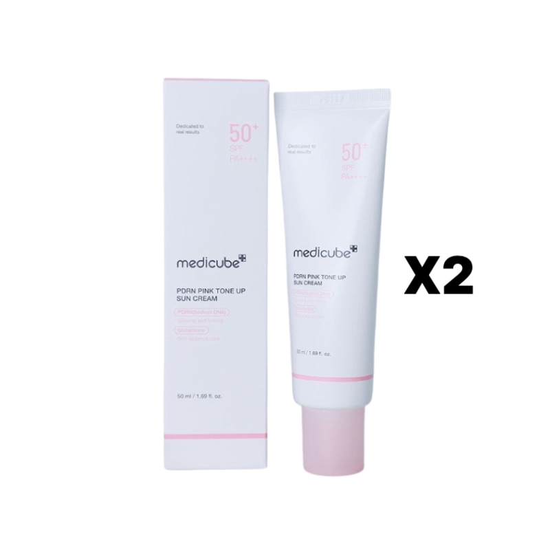 PDRN ピンクトーンアップ サンクリーム 50ml (SPF50+) 2本セット