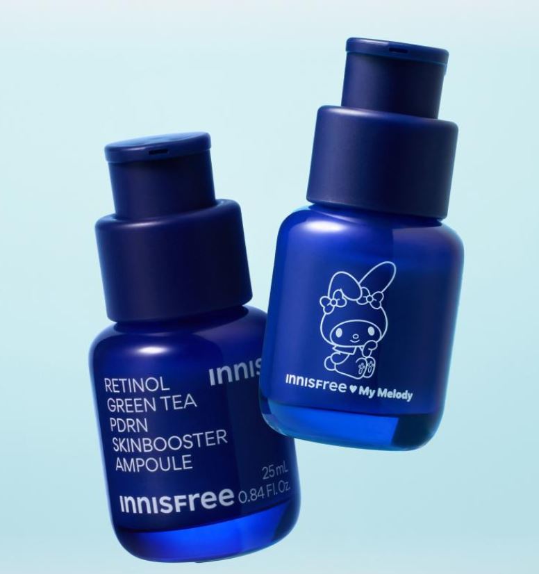 レチノール グリーンティー ピーディーアールエヌ スキンブースター アンプル 25ml 企画 (+15mlマイメロディ キーリング)