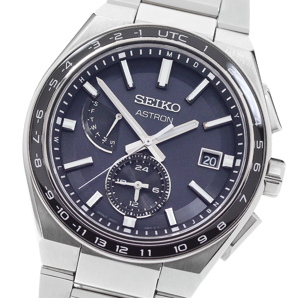 セイコー SEIKO SBXY039/8B63-0BB0 アストロン ネクスター ワールドタイム ソーラー電波 メンズ 良品 内箱付き_955181【中古】