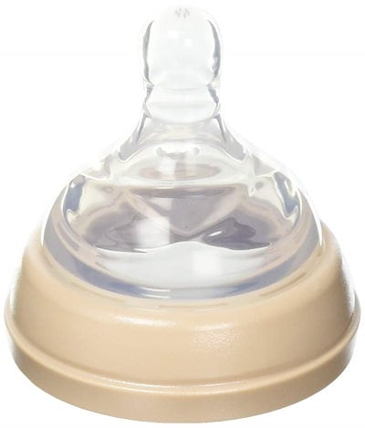 他サイト： リッチェル 歯科大教授×小児歯科医師共同開発 おでかけミルクボトル用乳首 3か月頃から3歳頃までの商品画像