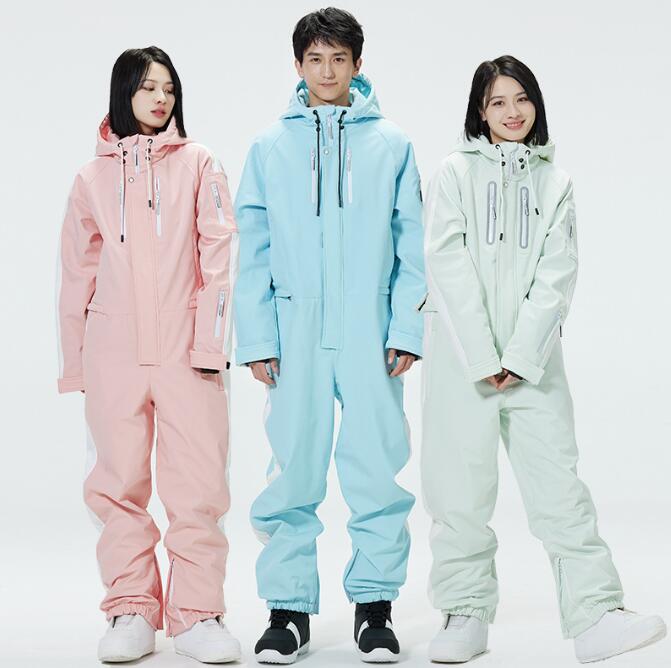 男女兼用 スキーウェア 可愛い スノーウェア 連体服 ペアスノーウェア お揃い 新作 オールインワン スノボ ウェア スノーボードウェア 暖かい スノボーウェア ボードウェアメンズスノーウェア 防寒