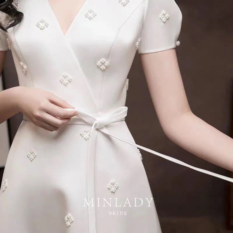 サテンドレス レディース 結婚式 ワンピース パーティドレス花嫁ロングドレスお呼ばれ30代 40代ドレス 7,143円