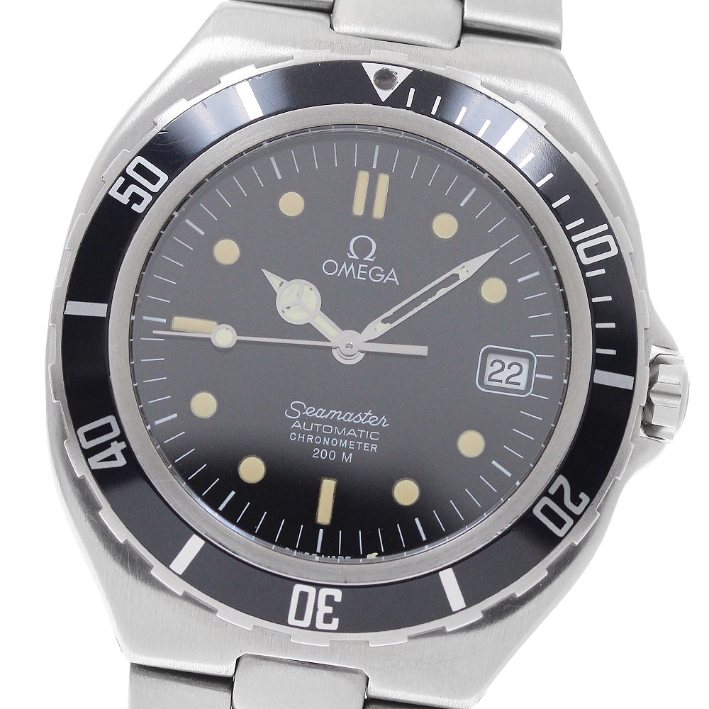 オメガ OMEGA シーマスター200 ラージサイズ デイト 自動巻き メンズ _959483【中古】