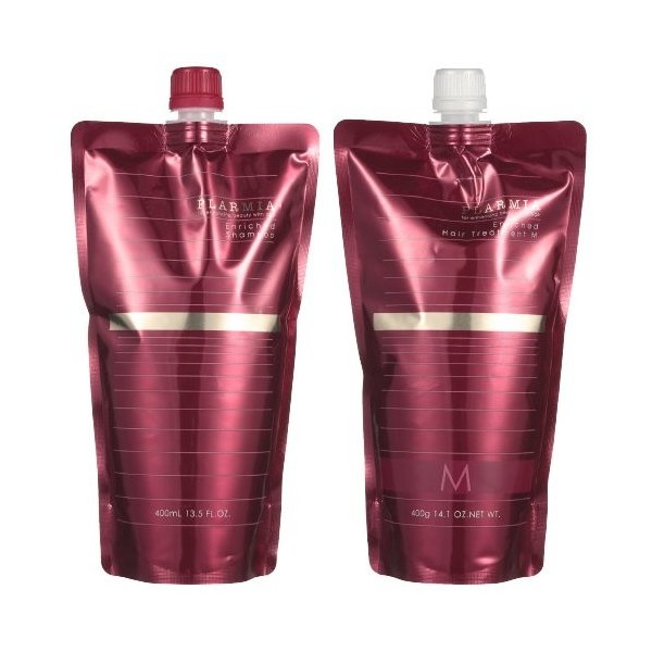 プラーミア エンリッチドシャンプー400mL + トリートメント M400g 詰め替え セット 5,263円