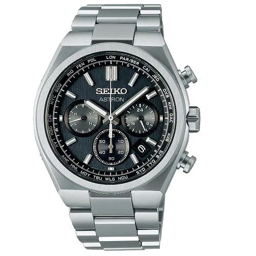 セイコー SBXY097 ASTRON NEXTER ワールドタイム 10気圧防水 ソーラー電波モデル