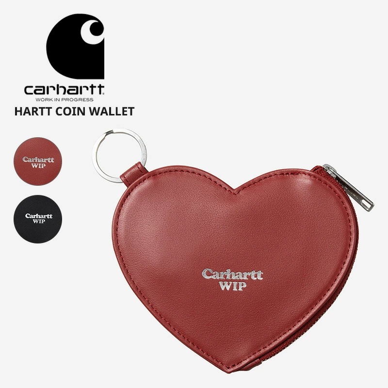 カーハート ダブリューアイピー ハート型コインケース Carhartt WIP ハートコインウォレット HARTT COIN WALLET コインケース ミニポーチ I036305