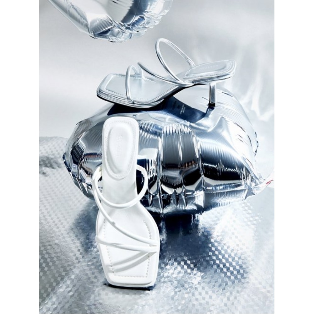 SHOOPEN (シューペン) パッド入りマルチストラップミュール 7.0 HPWWID214M