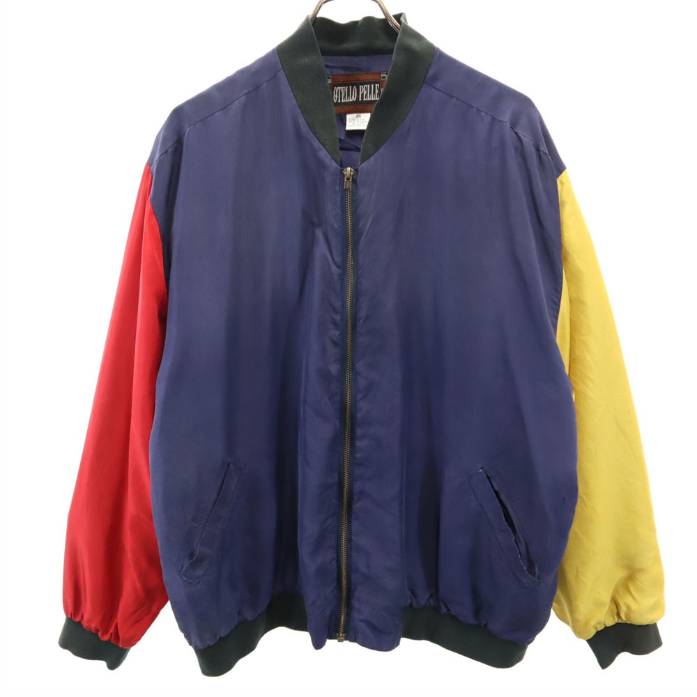 OTELLO PELLE 90s オールド ブルゾン M ネイビー 他 ジャケット メンズ