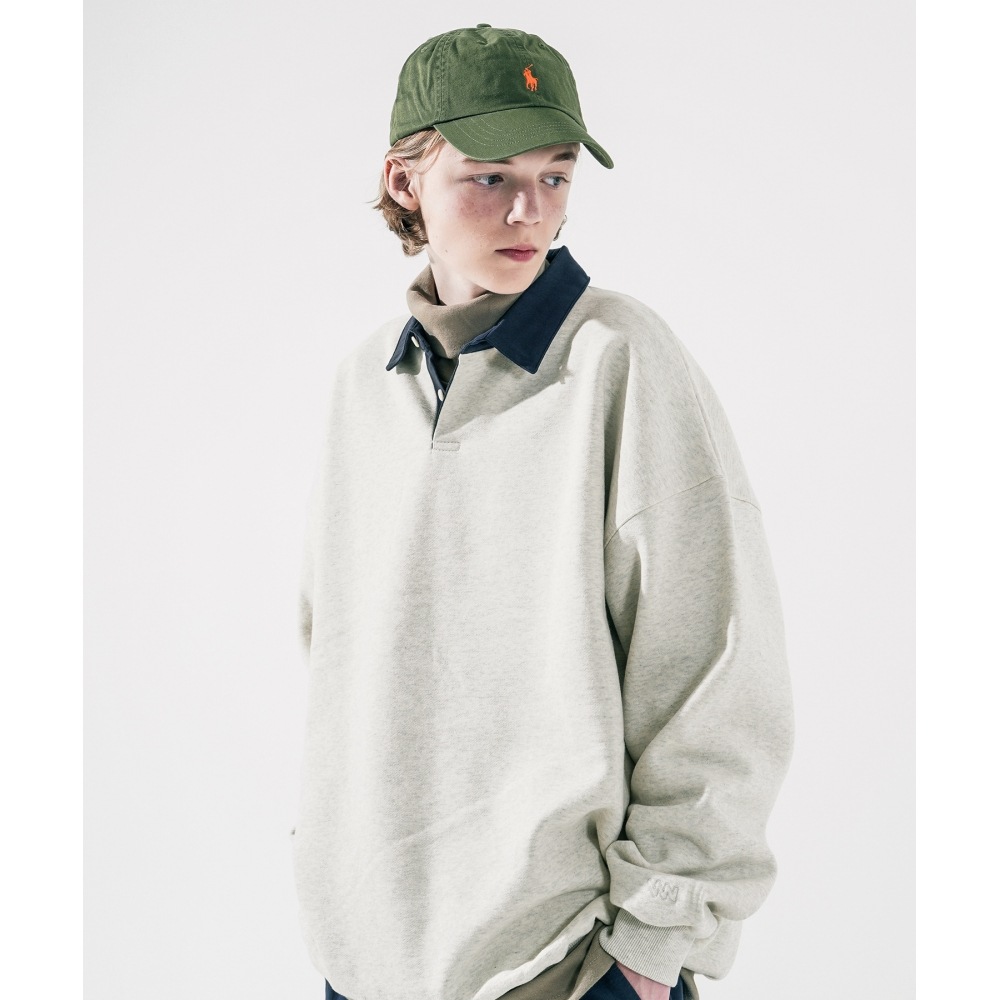 WV プロジェクトカクカラスウェットシャツオートミール KMMT7519