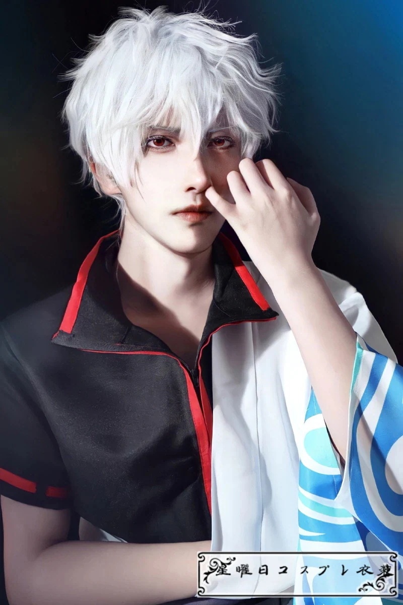 銀魂 坂田銀時 コスプレ衣装 コスチューム ハロウィン 変装 仮装期間限定30％