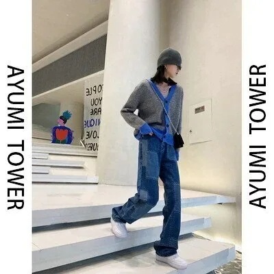 デニムパンツ ワイドパンツ 接触冷感ボトムス ジョガーパンツ デニムパンツテ一パ一ドパンツ 日韓ウエストゴムパンツ ハイウエストパンツ脚長効果スキニー 6,227円