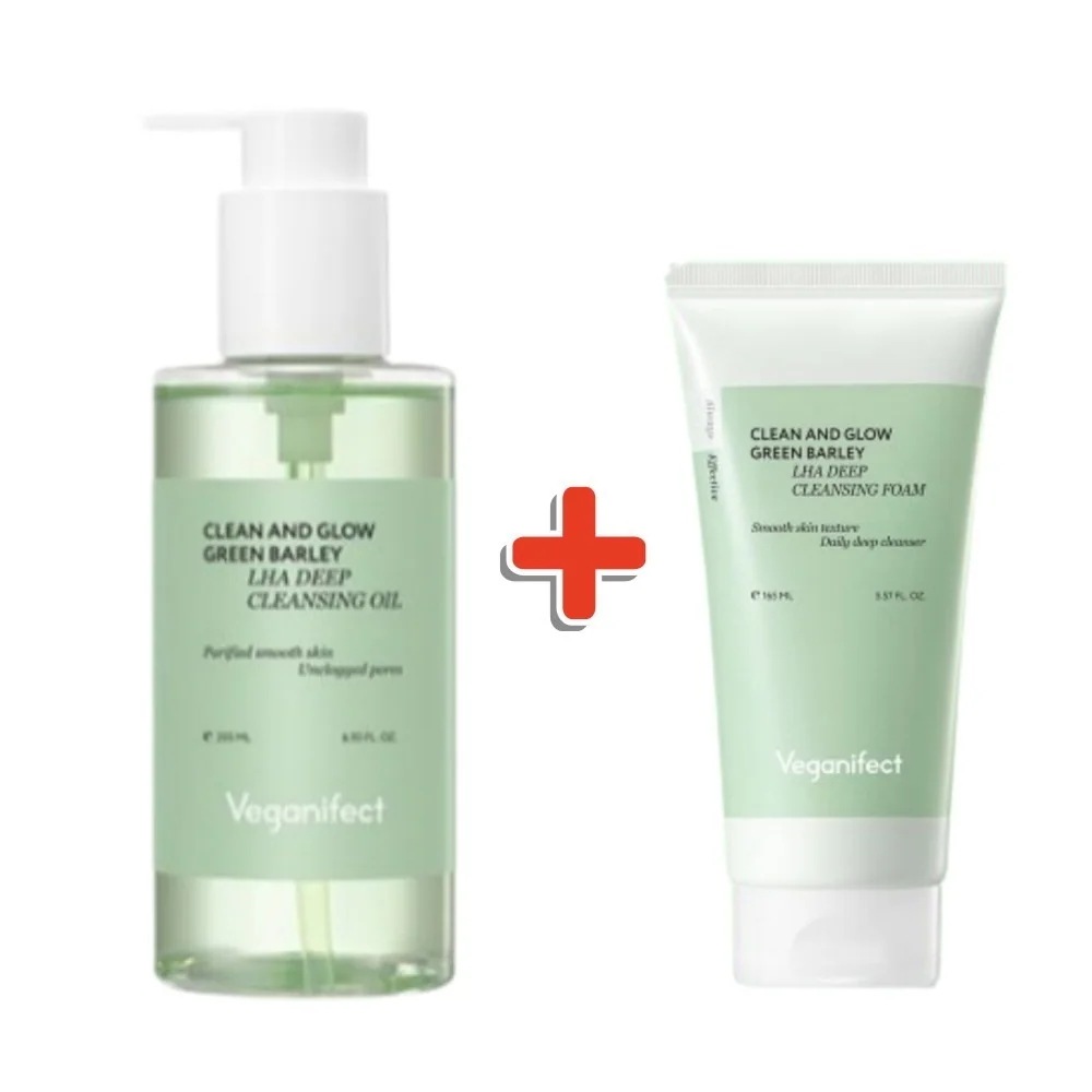青麦 LHA ディープクレンジング オイル 205ml + 青麦 LHA ディープクレンジング フォーム 165ml 6,064円