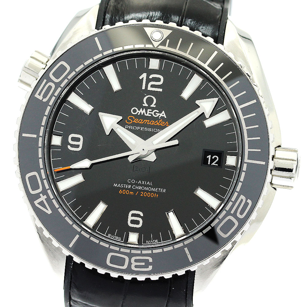 オメガ OMEGA 215.33.44.21.01.001 シーマスター プラネットオーシャン デイト 自動巻き メンズ _878024【中古】