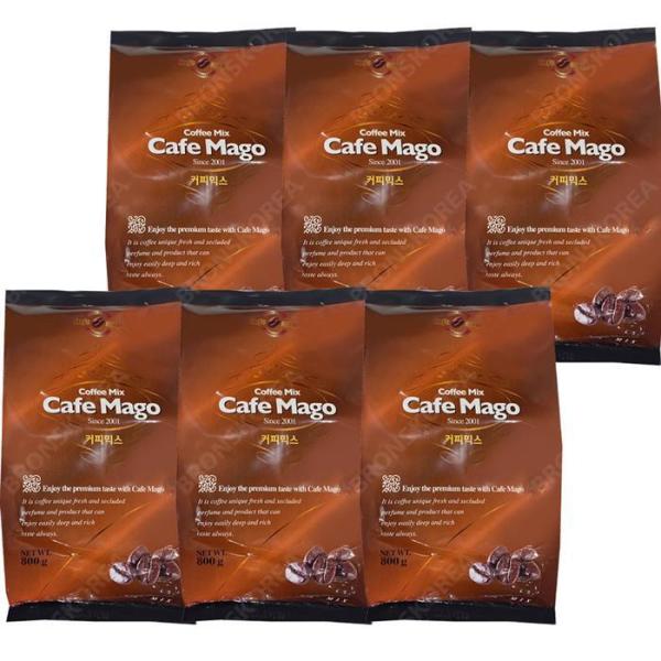 カフェマゴ コーヒーミックス 800g X 6個 自動販売機用 店用 コーヒーミス