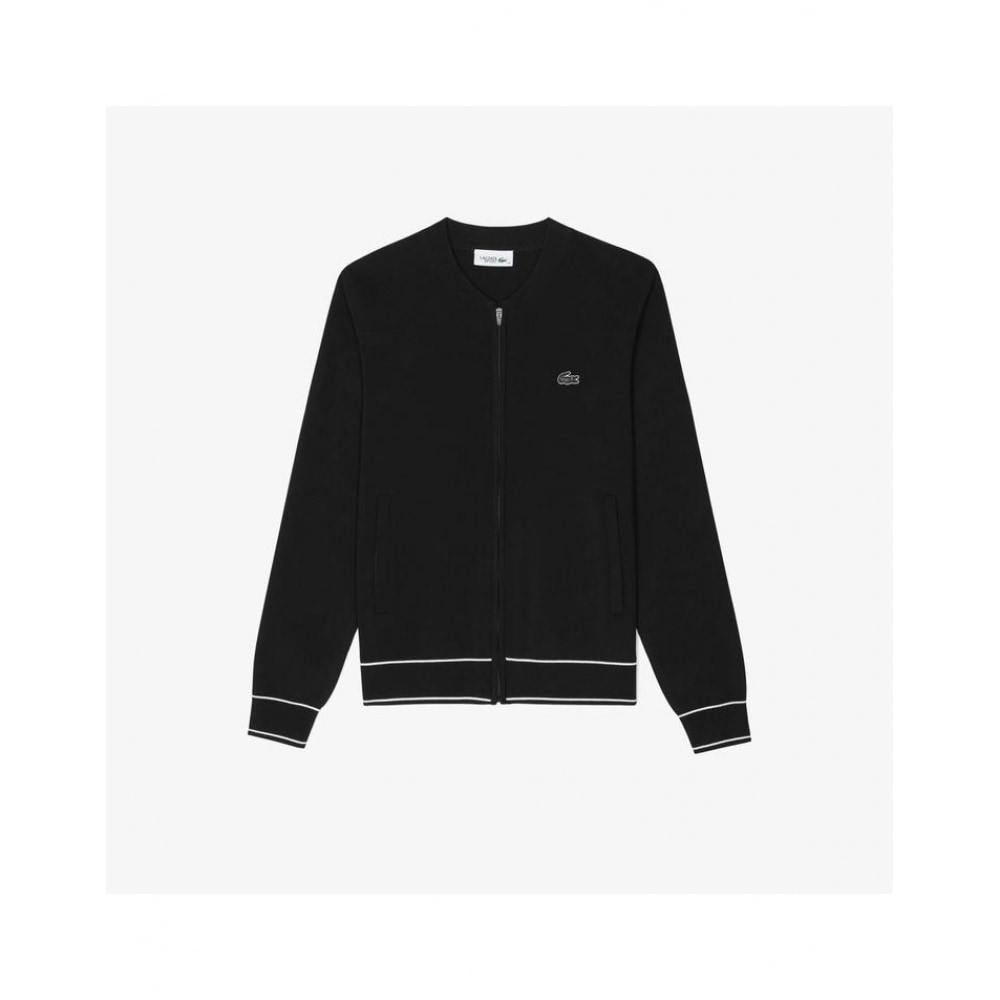 ラコステレディースハイブリッドフルジップアップカーディガン AF514E-55G 031