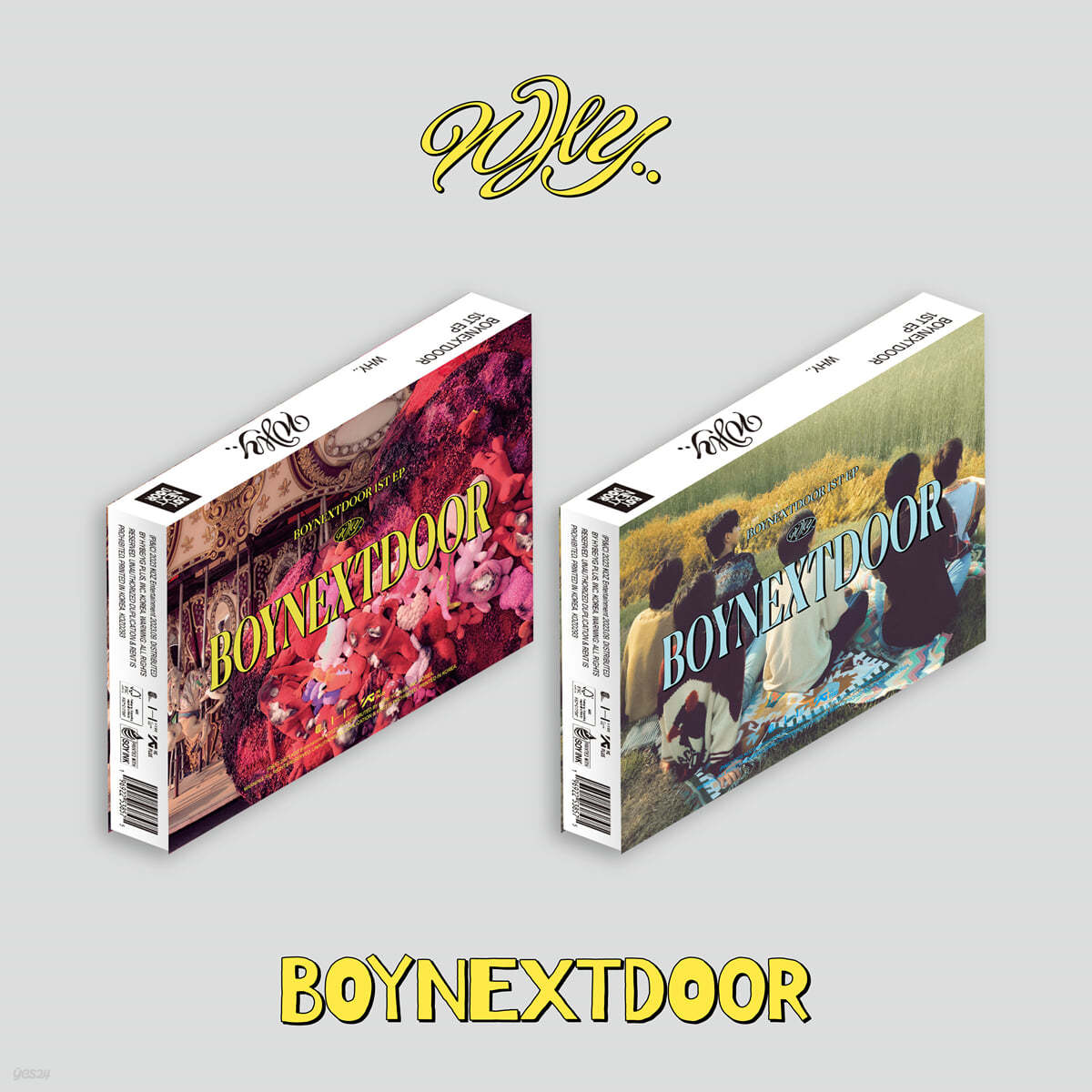BOYNEXTDOOR - 1st EP ‘WHY..’ 2個セット
