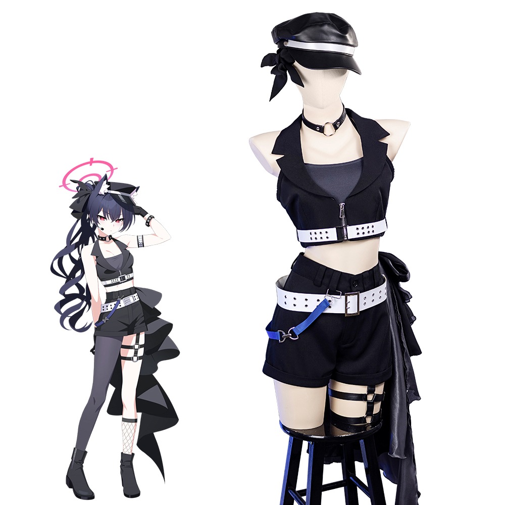 黒見セリカ（アイドル） ブルーアーカイブ コスプレ衣装 イベント対応 公式再現