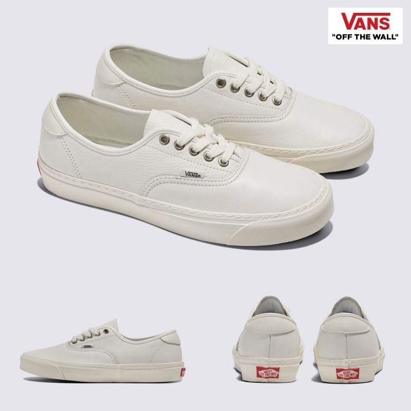 [VANS] オーセンティック レザー / BLANC