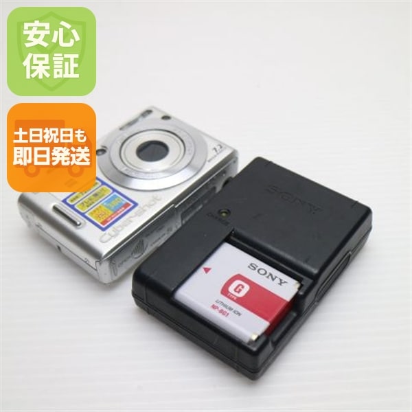 美品 Cyber-shot DSC-W35 シルバー SONY デジカメ 198